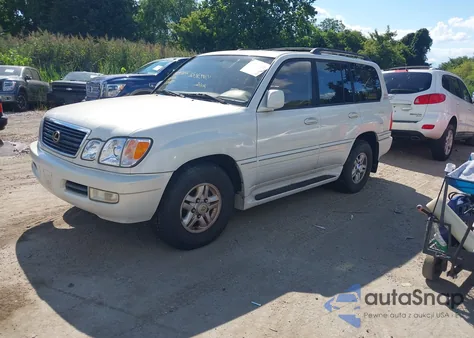 2000 Lexus Lx 470 from USA, damaged, VIN JT6HT00W5Y0101438